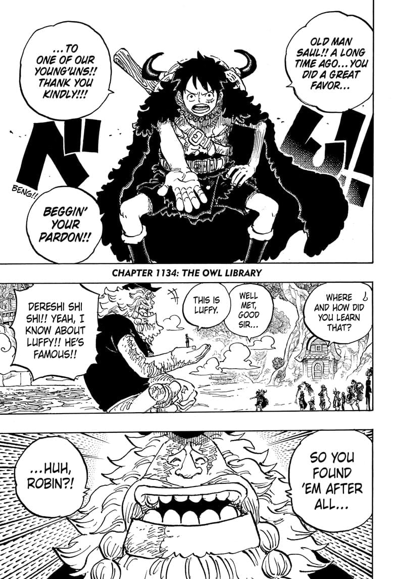 One Piece, Chapter 1134 image 04